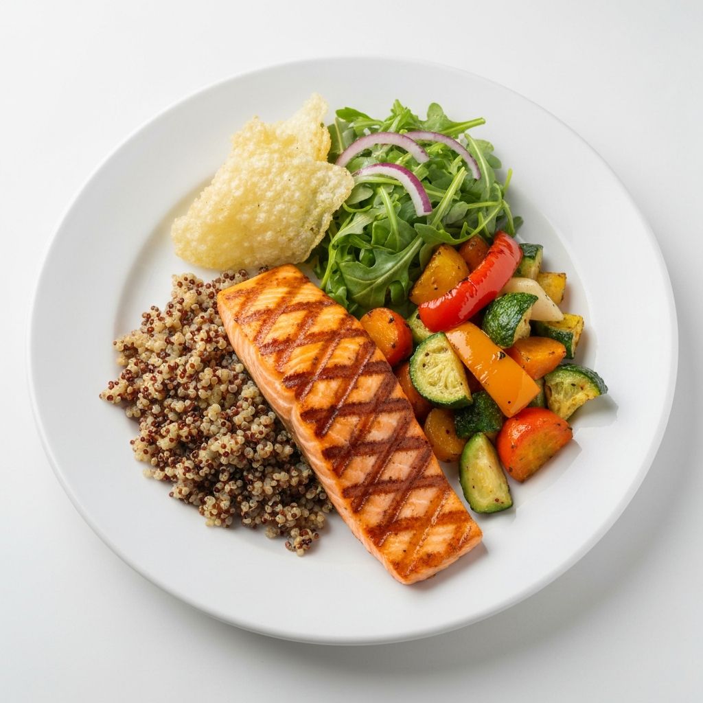 Przykład zbilansowanego posiłku